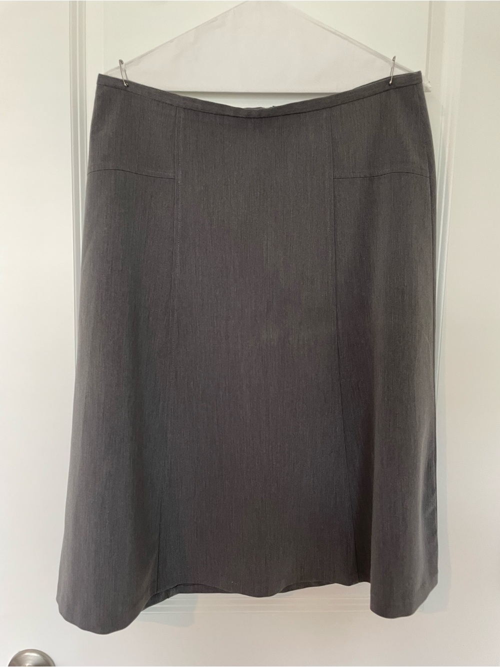 Geoffrey Beene Gray A-Line Skirt